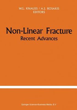 portada non-linear fracture: recent advances (en Inglés)
