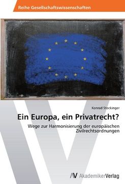 portada Ein Europa, Ein Privatrecht?