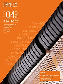 portada Trinity College London Piano Exam Pieces Plus Exercises 2021-2023: Grade 4 - Extended Edition 
