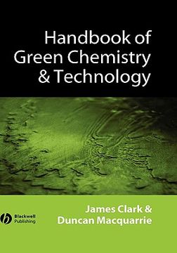 portada handbook of green chemistry and technology (in English)