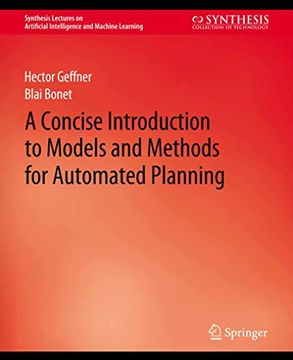 portada A Concise Introduction to Models and Methods for Automated Planning (en Inglés)