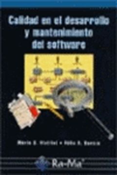 portada Calidad en el Desarrollo y Mantenimiento del Software. (in Spanish)