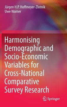 portada Harmonising Demographic and Socio-Economic Variables for Cross-National Comparative Survey Research