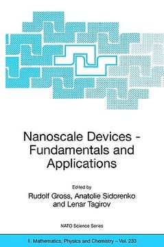 portada nanoscale devices - fundamentals and applications (en Inglés)