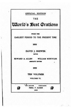 portada The world's best orations, from the earliest period to the present - Volume 6 (en Inglés)