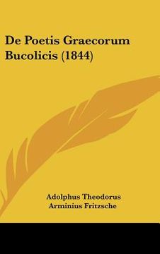 portada De Poetis Graecorum Bucolicis (1844) (en Latin)