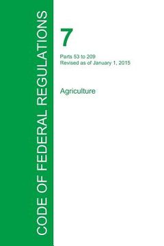 portada Code of Federal Regulations Title 7, Volume 3, January 1, 2015 (in English)