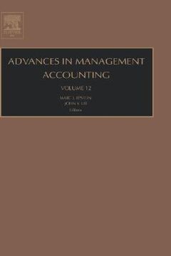 portada advances in management accounting (en Inglés)