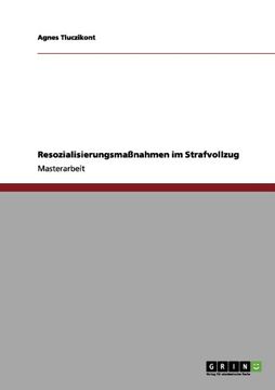 portada Resozialisierungsmaßnahmen im Strafvollzug (German Edition)
