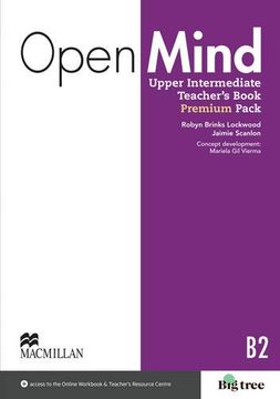 portada Open Mind Upper Intermediate Teacher's Book Premium With Class Audio cd, Video-Dvd, Webcode & Online Workbook for Teacher 