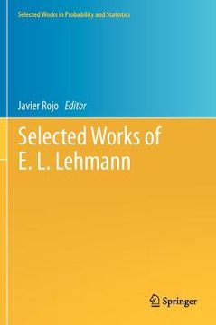 portada selected works of e. l. lehmann
