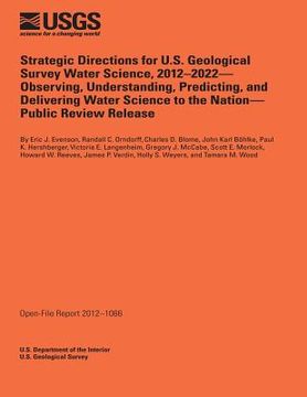 portada Strategic Directions for U.S. Geological Survey Water Science, 2012-2022- Observing, Understanding, Predicting, and Delivering Water Science to the Na