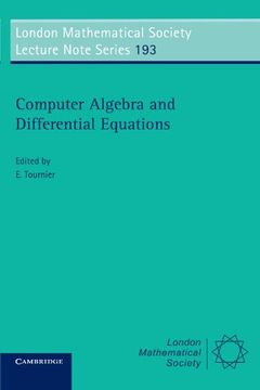 portada Computer Algebra and Differential Equations Paperback (London Mathematical Society Lecture Note Series) (in English)