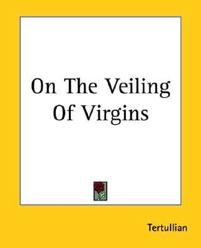 portada on the veiling of virgins (en Inglés)