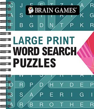 portada Brain Games - Large Print Word Search (Arrow) 