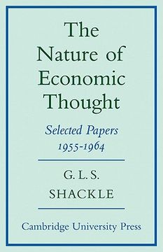 portada The Nature of Economic Thought Paperback (en Inglés)