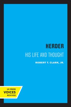 portada Herder: His Life and Thought (en Inglés)