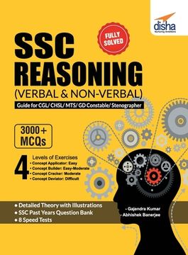 portada SSC Reasoning (Verbal & Non-Verbal) Guide for CGL/ CHSL/ MTS/ GD Constable/ Stenographer (in English)
