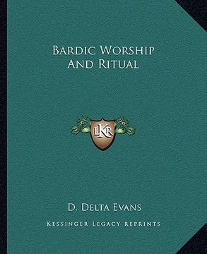 portada bardic worship and ritual (en Inglés)