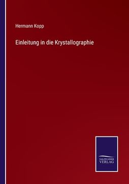 portada Einleitung in die Krystallographie (in German)