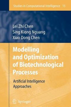 portada modelling and optimization of biotechnological processes: artificial intelligence approaches (in English)
