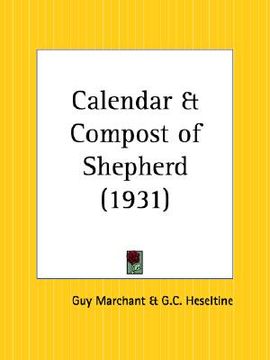 portada calendar and compost of shepherd (en Inglés)