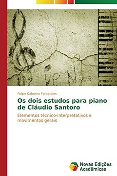 portada OS Dois Estudos Para Piano de Claudio Santoro