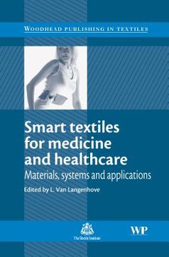 portada Smart Textiles for Medicine and Healthcare: Materials, Systems and Applications (en Inglés)