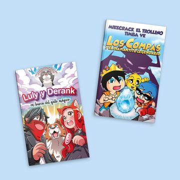 Libro Pack Compas 1. Los Compas y el diamantito legendario + Luly y ...