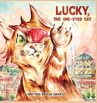 portada Lucky, the One-Eyed cat 