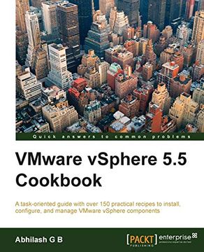 portada Vmware Vsphere 5. 5 Cookbook (en Inglés)
