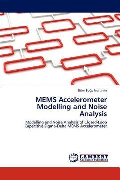 portada mems accelerometer modelling and noise analysis (en Inglés)
