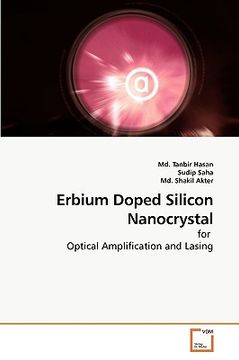 portada erbium doped silicon nanocrystal (en Inglés)