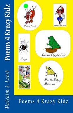 portada Poems 4 Krazy Kidz (en Inglés)