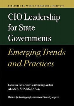 portada cio leadership for state governments emerging trends & practices (en Inglés)