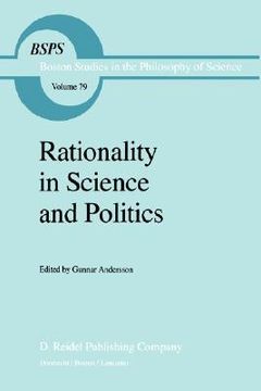 portada rationality in science and politics (en Inglés)