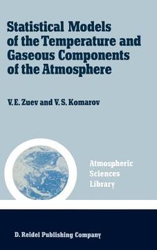 portada statistical models of the temperature and gaseous components of the atmosphere (in English)