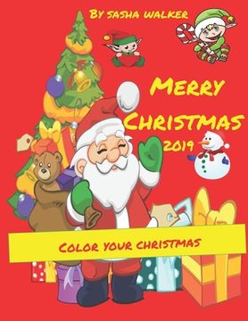 portada Merry Christmas 2019: My coloring book (en Inglés)