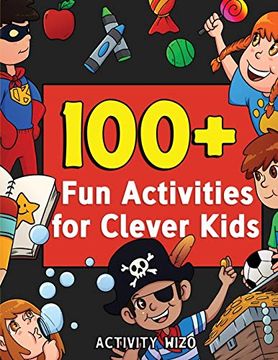 portada 100+ fun Activities for Clever Kids: Coloring, Mazes, Puzzles, Crafts, dot to Dot, and More for Ages 4-8 (Jumbo Pack - Book Bundle) (en Inglés)