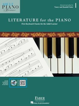 portada Adult Piano Adventures Literature for the Piano Book 1 - First Keyboard Classics for the Adult Learner Faber Piano Adventures Softcover Media Online (in English)