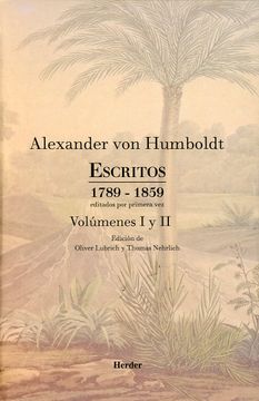 portada Escritos 1789  1859 /  Vol. I y ii. Editados por Primera vez