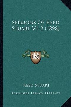 portada sermons of reed stuart v1-2 (1898) (en Inglés)