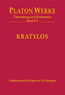 portada Kratylos: Ubersetzung Und Kommentar (in German)