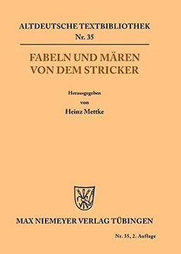 portada Fabeln und Mären von dem Stricker (en Alemán)