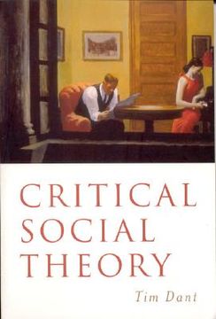 portada critical social theory: culture, society and critique (en Inglés)