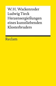 portada Herzensergiessungen Eines Kunstliebenden Klosterbruders (in German)