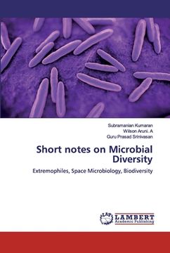 portada Short notes on Microbial Diversity (in English)