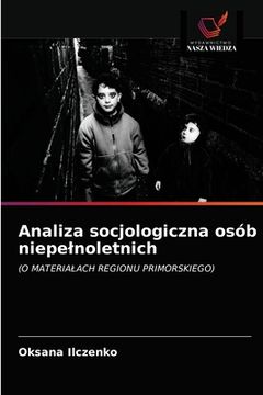 portada Analiza socjologiczna osób niepelnoletnich (in Polaco)