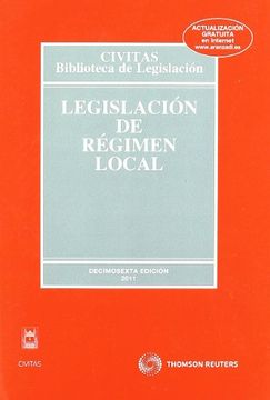 portada Legislación de Régimen Local (Biblioteca de Legislación)
