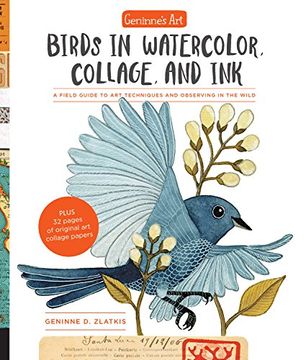 portada Geninne's Art: Birds in Watercolor, Collage, and Ink: A Field Guide to art Techniques and Observing in the Wild (Gennies Art) 